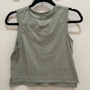 All in motion crop workout tank top. Xs , celadon green , wonderful condition